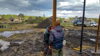 Заказать монтаж винтовых свай в Апшеронск - цена под ключ с доставкой от 1857 шт